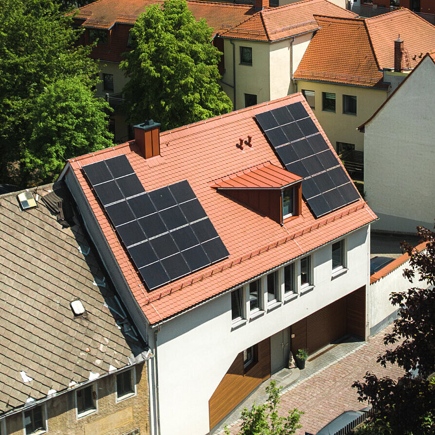 Meyer Burger Solarmodul Referenz Freiberg